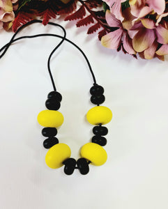 Beautiful Mixed Silicone Bead Necklace