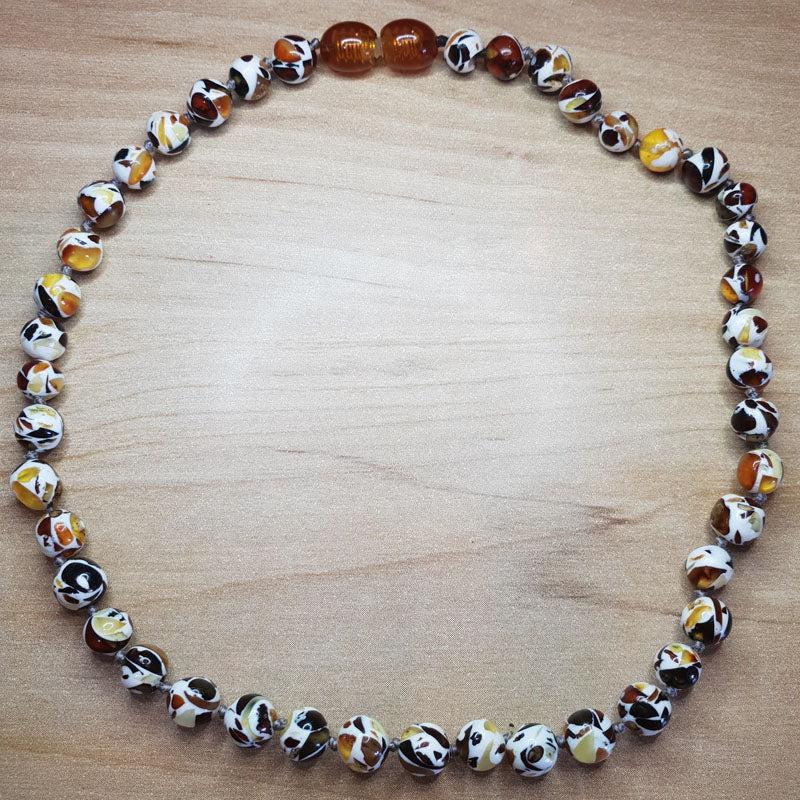 Natural Baltic Amber Necklace - The Beaded Bub