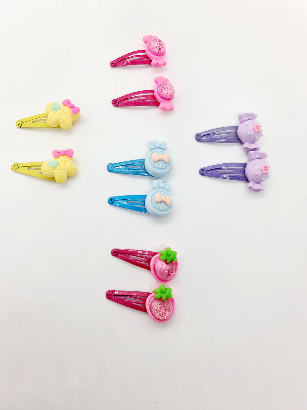 Toddler Clips 10 Piece Set- Candy Wonderland Set